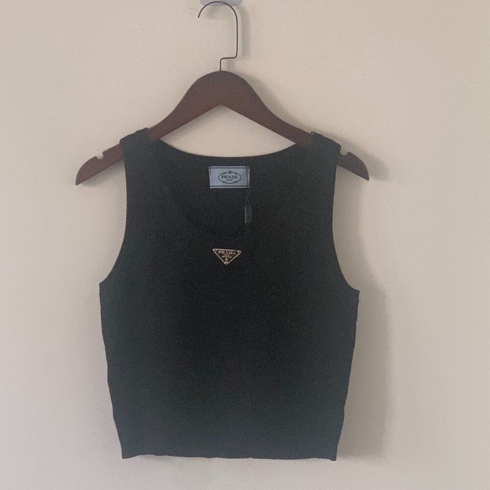 Prada Black Tank Top